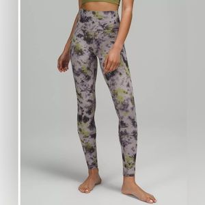 COPY - lululemon Align High-Rise 28’’ - Radial Tie Dye Mauve Grey Multi